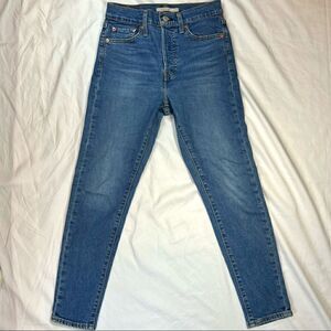 Levi's Wedgie Skinny Midrise Jeans Blue 26